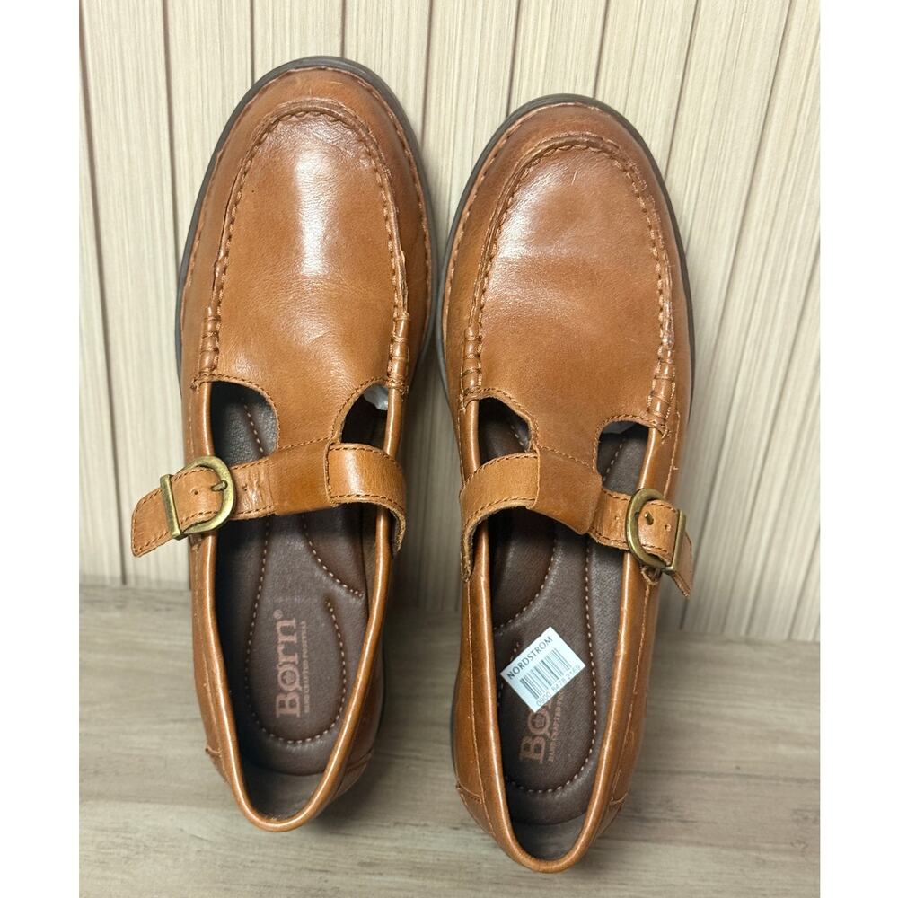 Born Women’s Solera Miki Leather Loafers Brown Size 8M BR0061316 - Picture 9 of 11